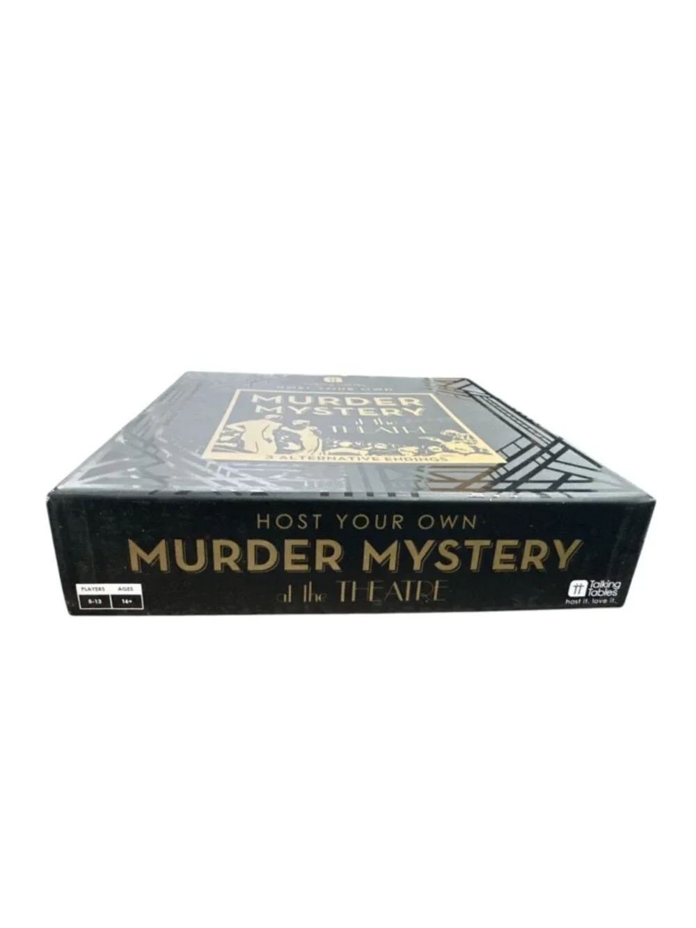 Host Your Own Murder Mystery At The Theatre 1920s Party Game With 3 Alternative